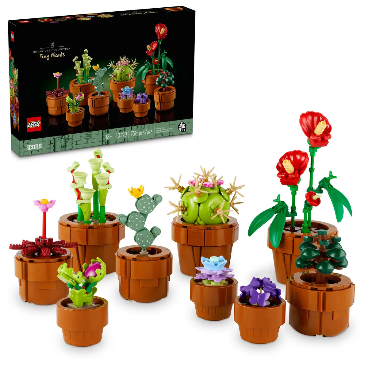 Accessori per minifigure: Acquario con pesci e fiori modello in mattoncini  LEGO per bambini, adulti, acquariofili e amanti LEGO -  Italia