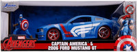 Jada - Marvel Captain America 2006 Ford Mustang Gt scala 1:24
