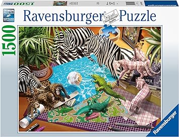 16822 - Puzzle 1500 pezzi - Avventure di origami