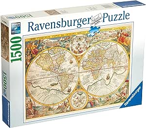 16381 - Puzzle 1500 pezzi - Mappamondo del 1594